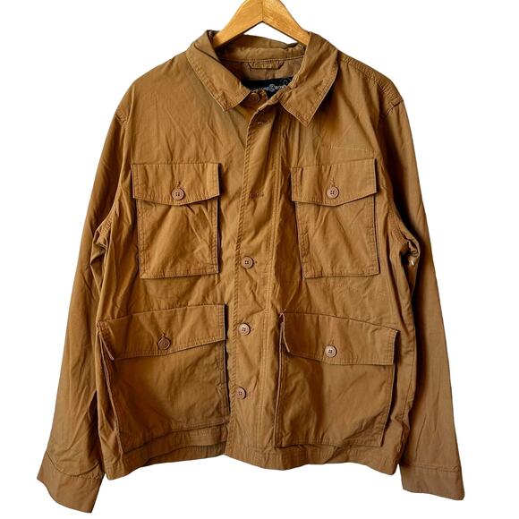 Treasure & Bond Nordstrom New Men's Surplus Field Jacket Tan Size Large Casual - Picture 2 of 9